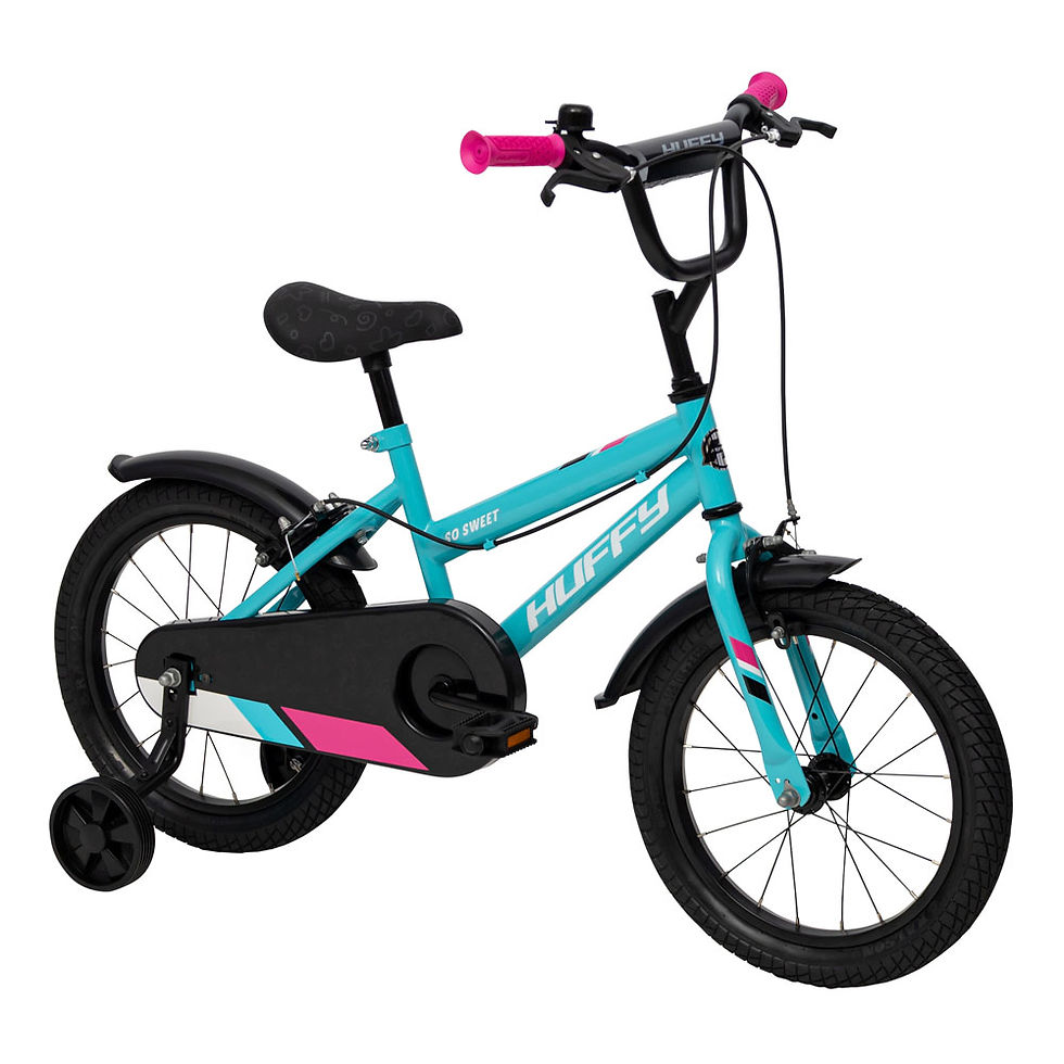 Thumbnail: HUFFY So Sweet 16-inch Single Speed Pool Blue Children's Bike (21835W)