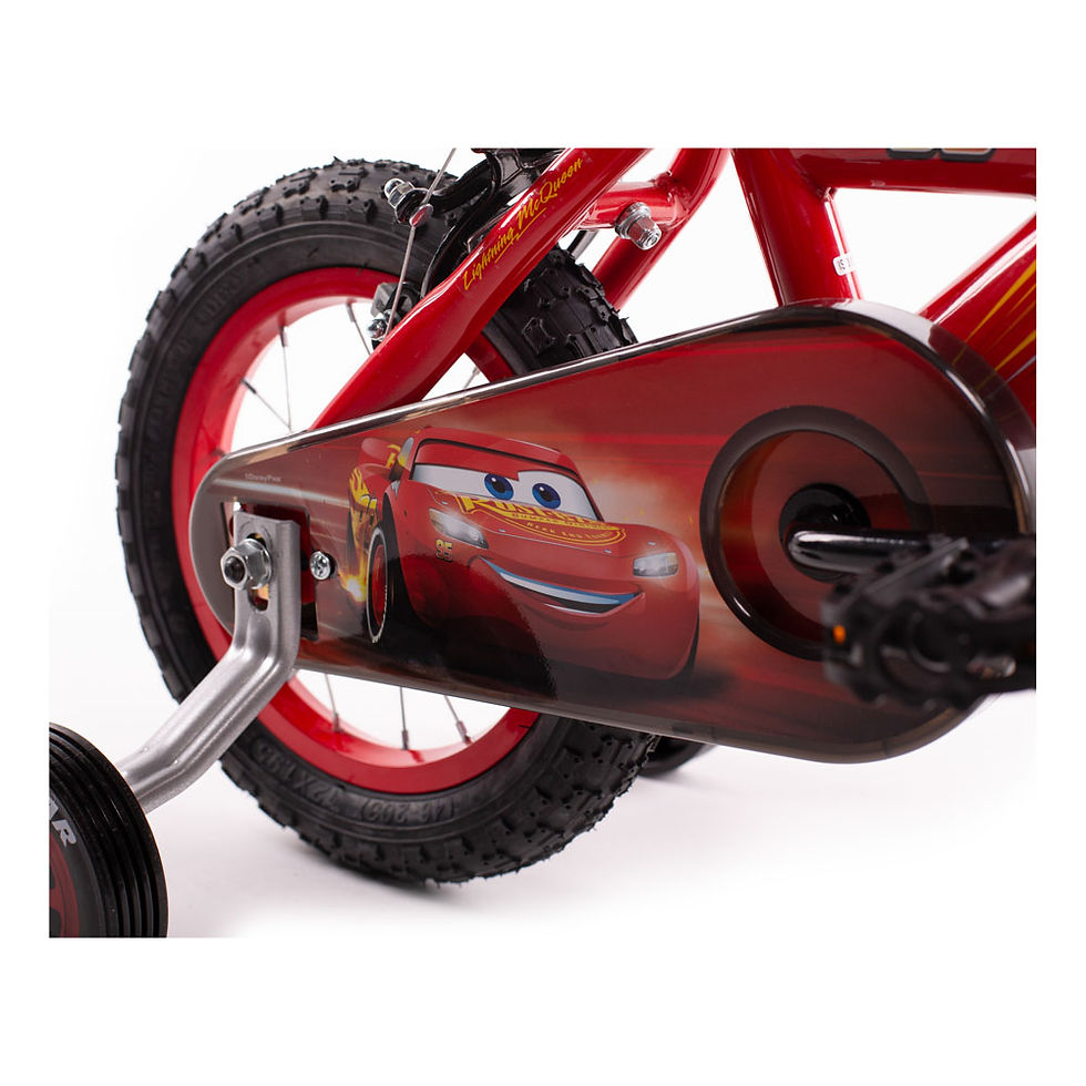 Thumbnail: HUFFY Disney Cars 12-inch Children's Bike, Red (22481W)