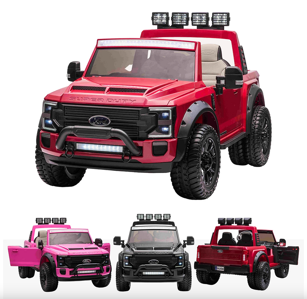 Thumbnail: Ford F450 Super Duty Two Seater- 24V Electric Ride On