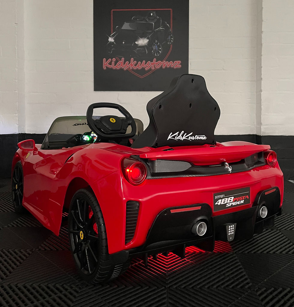 Thumbnail: Ferrari 488 Pista- 12V Electric Ride On