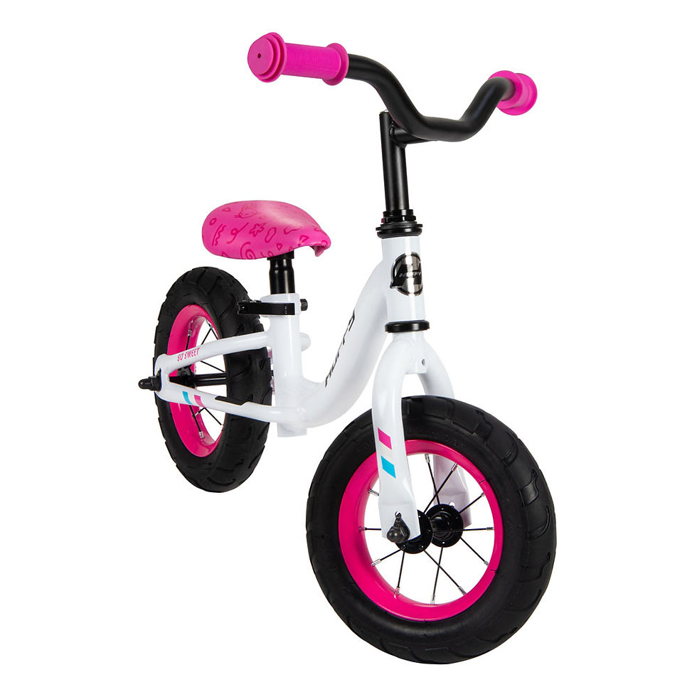Thumbnail: HUFFY So Sweet 10-inch Gloss White Balance Bike (27295W)
