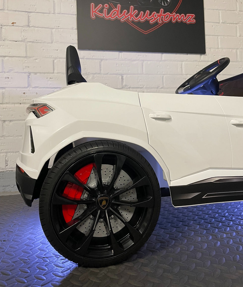Thumbnail: Lamborghini Urus White- 12V Electric Ride On