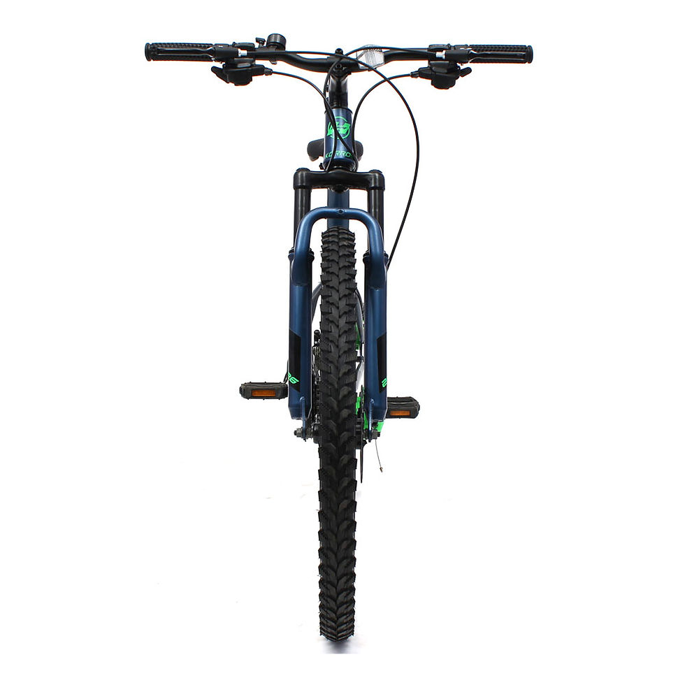 Thumbnail: HUFFY Korros 26-Inch 21-Speed Blue Hardtail Mountain Bike (26322W)
