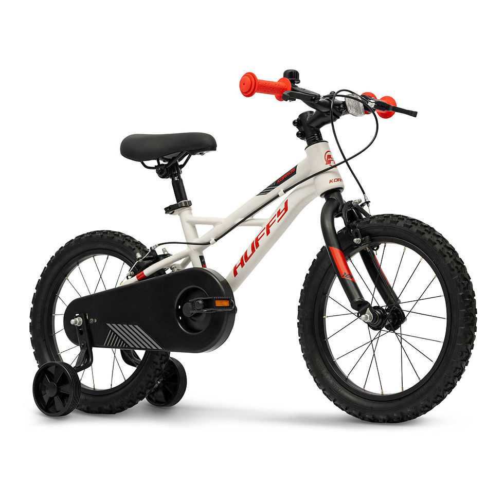 Thumbnail: HUFFY Korros 16-inch Single Speed Grey Children's Mountain Bike (21384W)
