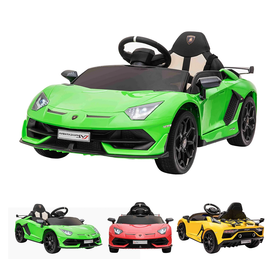 Thumbnail: Lamborghini Aventador SVJ 1 Seater- 12V Electric Ride On