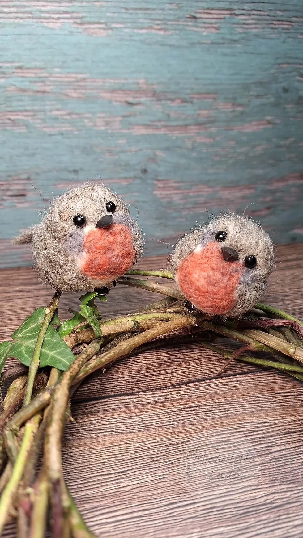 Miniaturbild: Rotkehlchen zum festklammern
