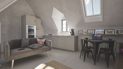 Commercial Space renovation, Office space, Cafe Space, Flats, Witney High Street, Freeman Architecture