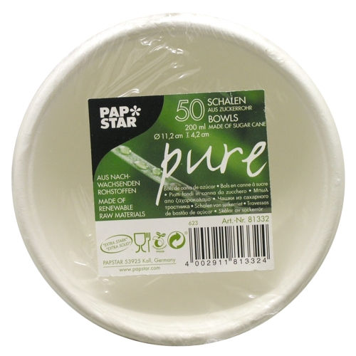 Μικρογραφία: 500 Μπωλ Σερβιρίσματος, Sugarcane "pure" 200ml 0,065€/Τεμάχιο