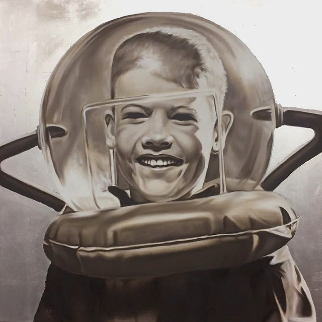 Paul Morin, Space Cadet. ArtHaus gallery, Post-modern art, Surrealism