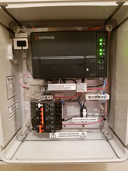 Enphase Envoy Combiner, real time solar production monitoring