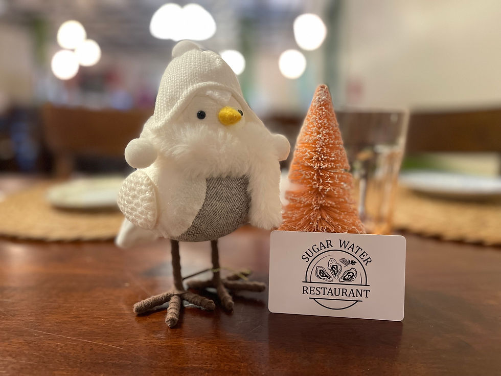 Give the Gift of Local Flavor: Sugar Water Holiday Gift Card Bonus Offer
