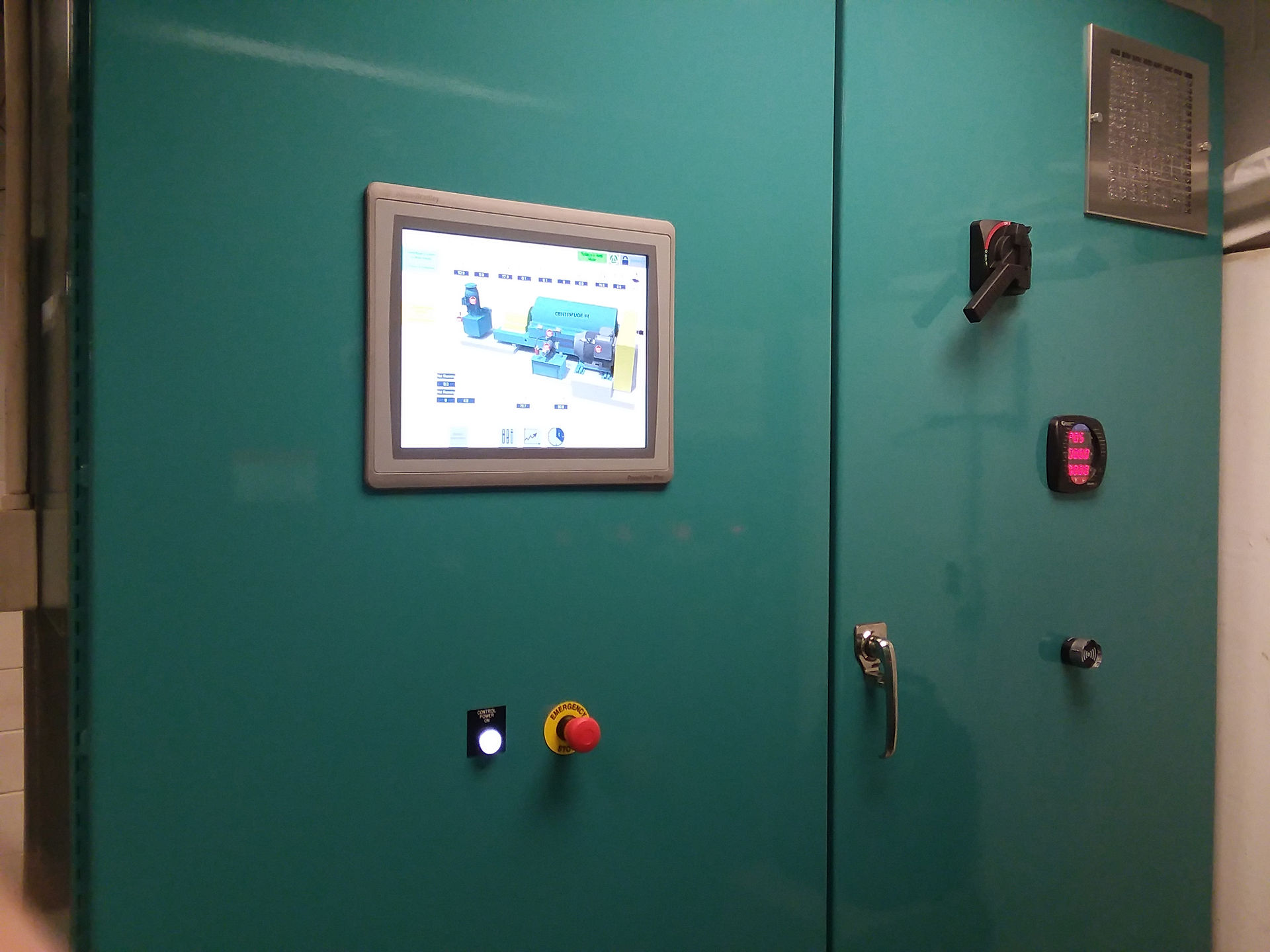 New replacement control panel