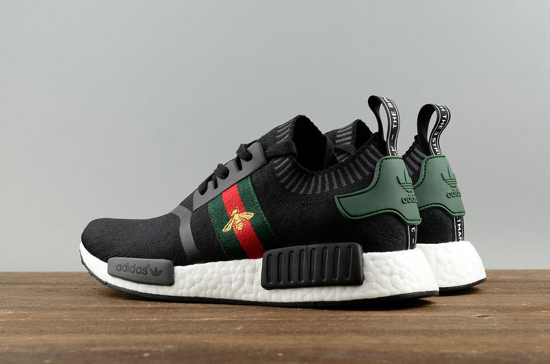 Thumbnail: Adidas NMD x GUCCI black/white bee (custom)