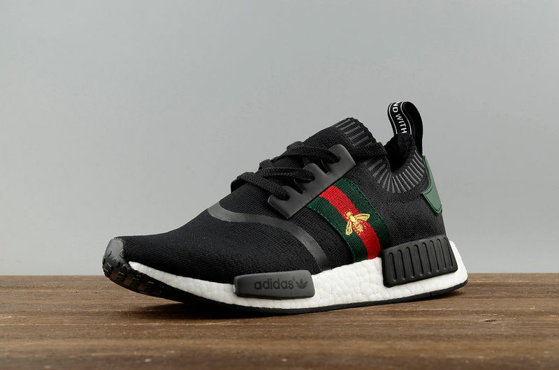 Thumbnail: Adidas NMD x GUCCI black/white bee (custom)
