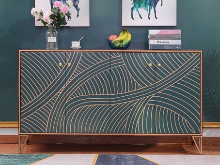 Elevate Your Home with the Timeless Appeal of J's Living House: Vintage Wooden Sideboards