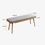 Thumbnail: Linen Cotton Bench