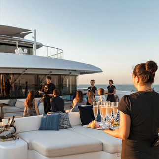 corporate charter yacht