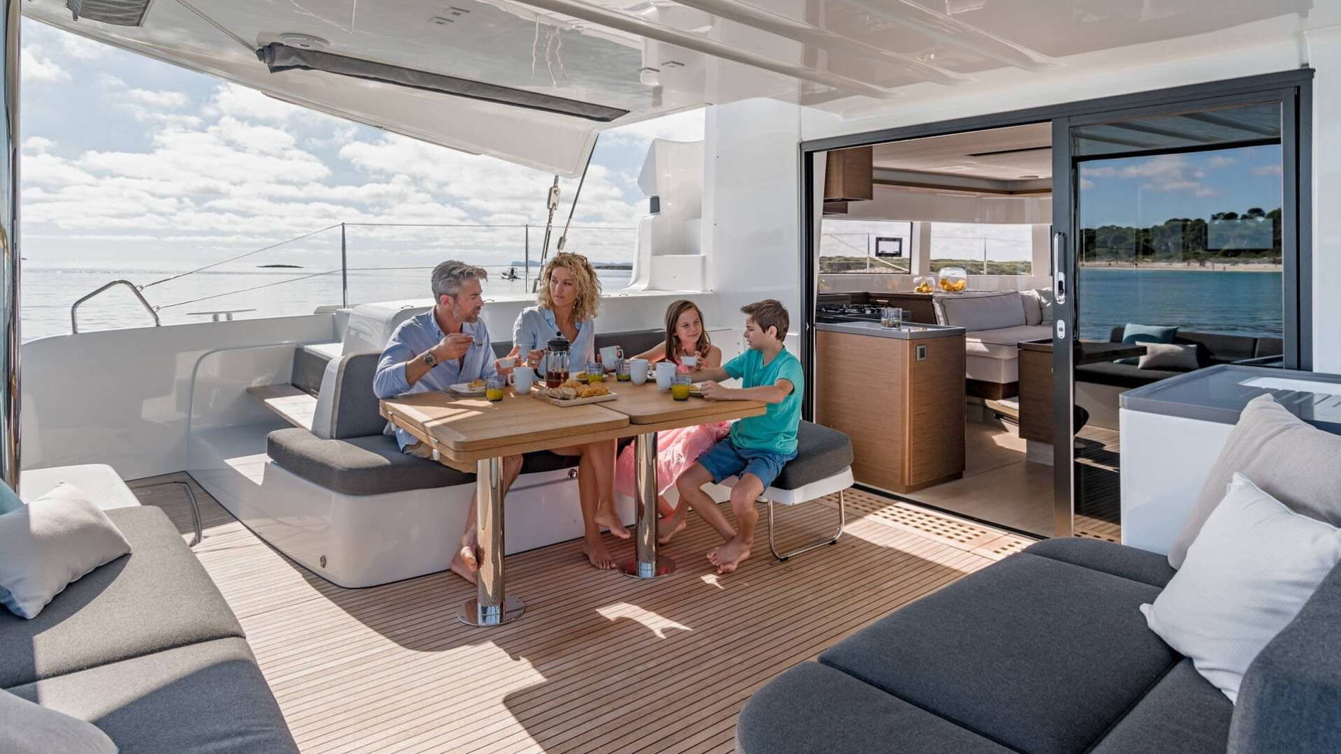 Montenegro family yacht vacation