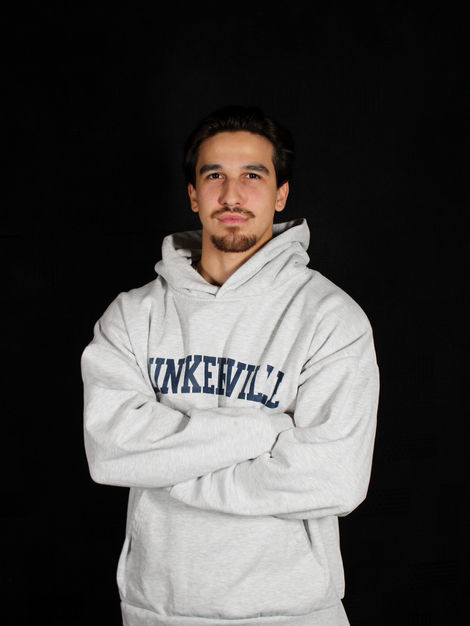 Man in Grey Bunkerville Sweater