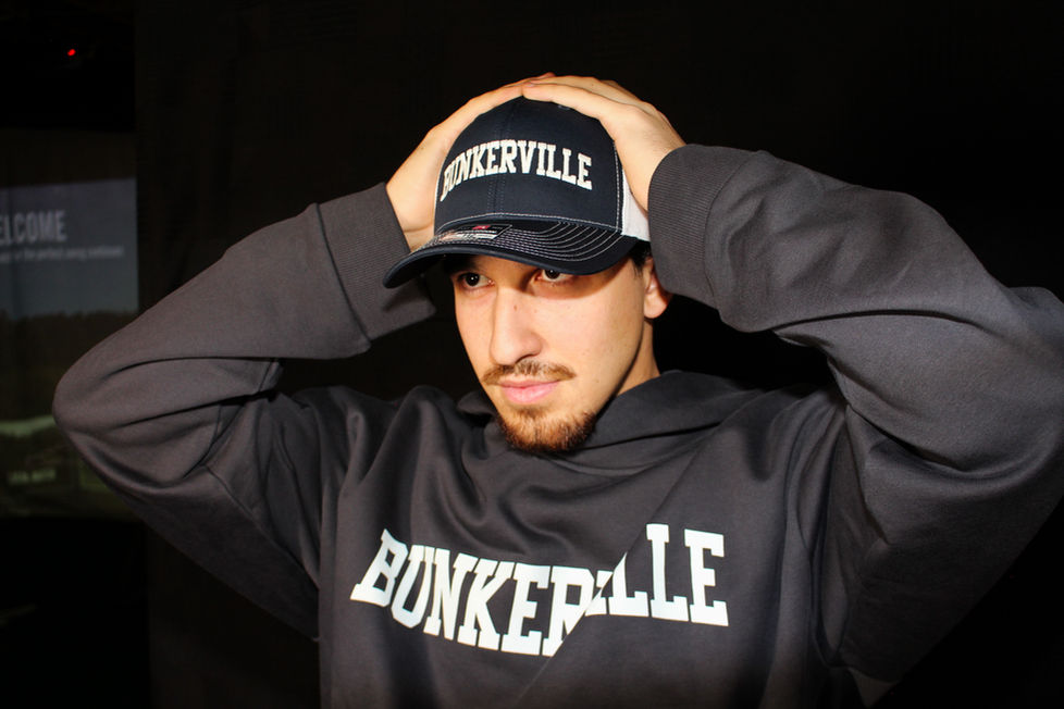 Man in Black Bunkerville Sweater