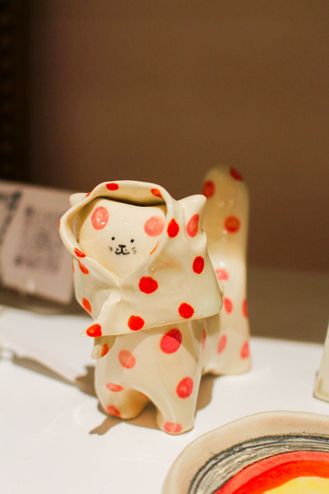 Hand Made Ceramic Kitten