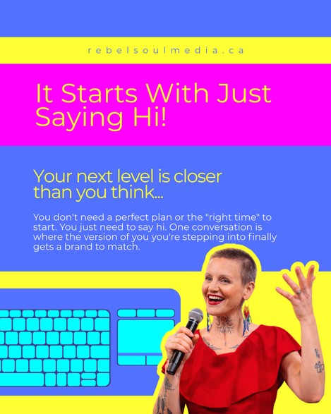 It Starts With Just Saying Hi