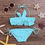 Thumbnail: Bella Blue Ruffle Bikini