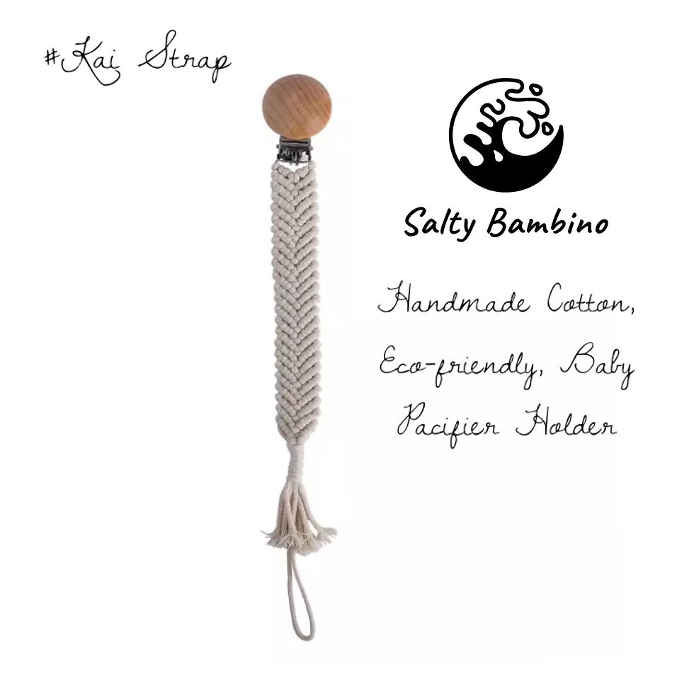 Thumbnail:  Beach Wood Pacifier Clips