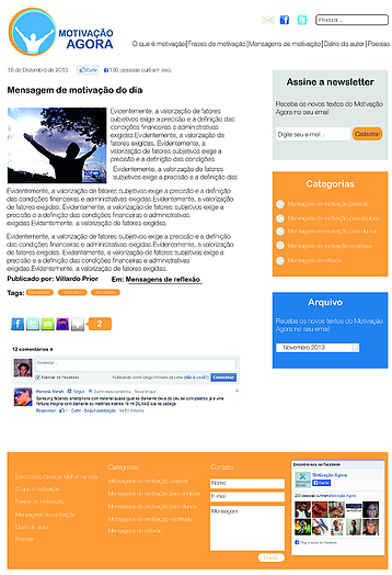 Layout - Motivação Agora 1