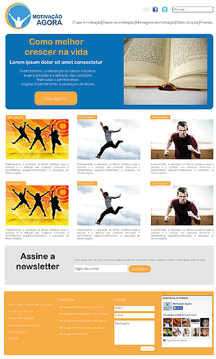 Layout - Motivação Agora