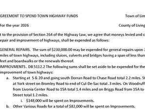 AGREEMENT TO SPEND TOWN HIGHWAY FUNDS