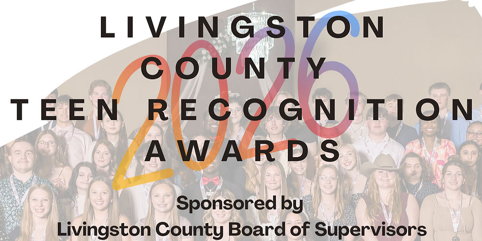 2026 LIVINGSTON COUNTY TEEN RECOGNITION AWARDS