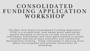 CONSOLIDATED FUNDING APPLICATION WORKSHOP