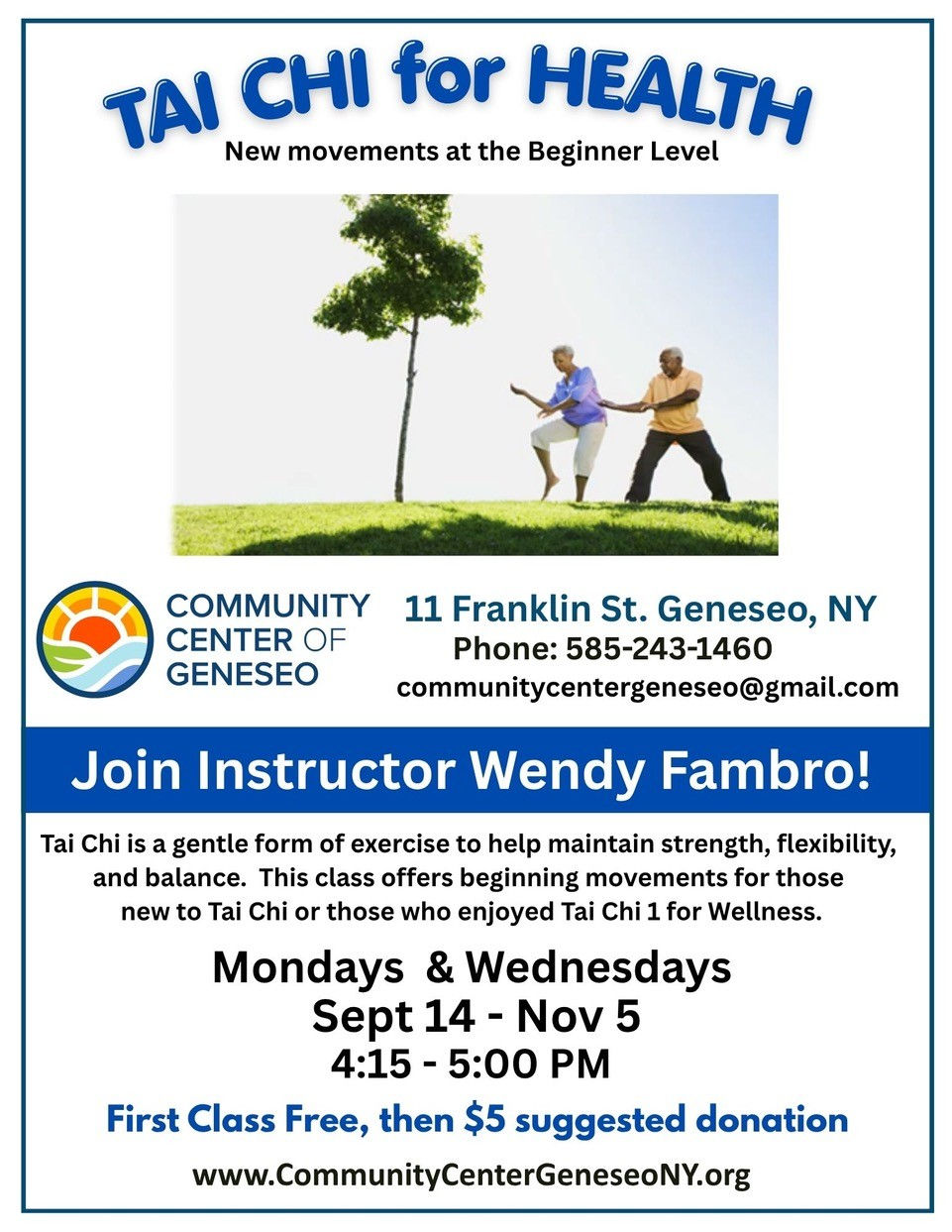 Tai Chi for Health