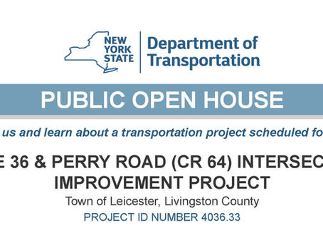 STATE ROUTE 36 & PERRY ROAD (CR 64) INTERSECTION SAFETYIMPROVEMENT PROJECT