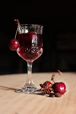 Cherries, Brandy and Spices