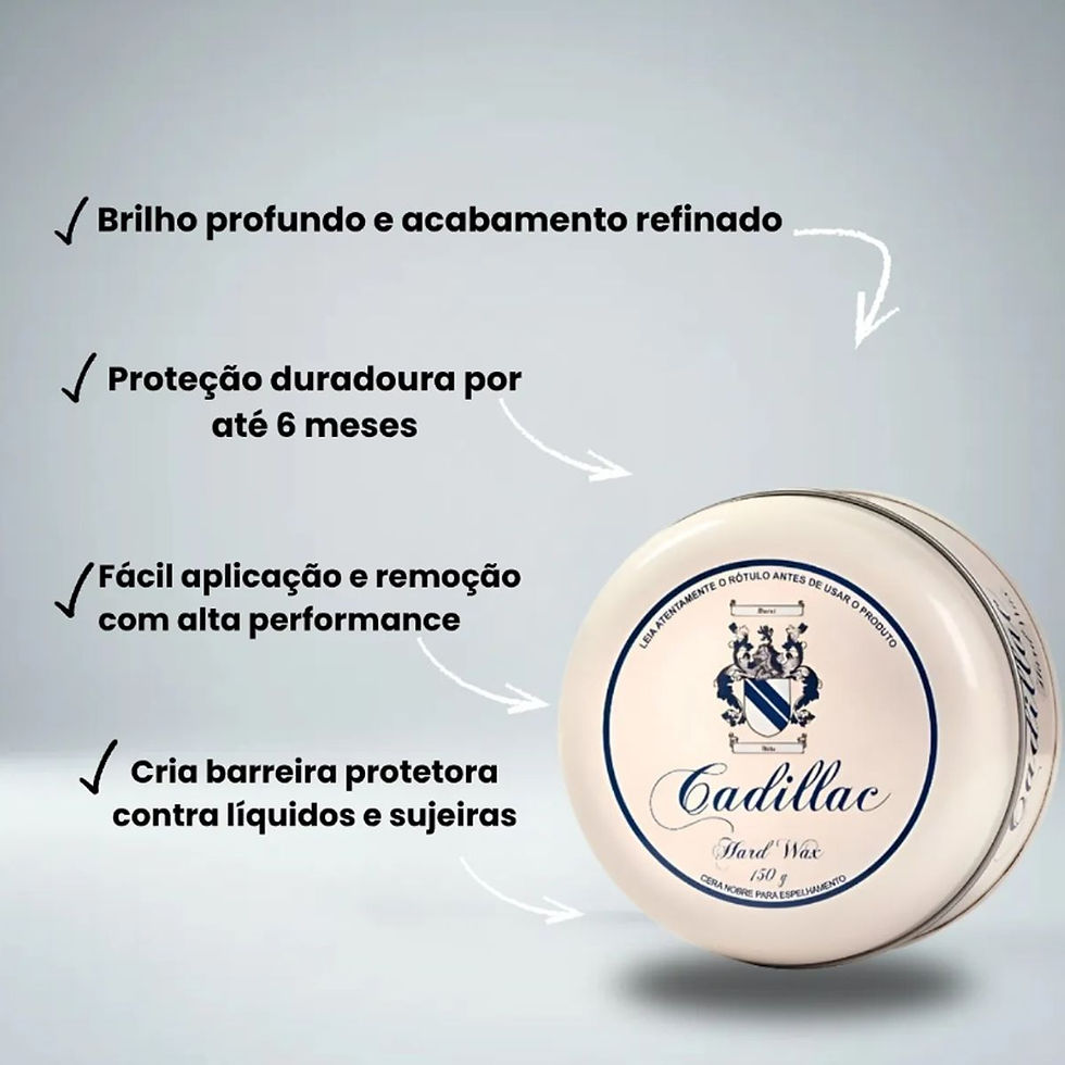 Miniatura: Cera de Carnaúba Hard Wax 300g -  Cadillac