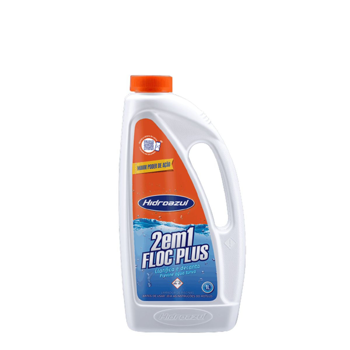 Clarificante e Decantador Floc Plus 2x1 1L - Hidroazul