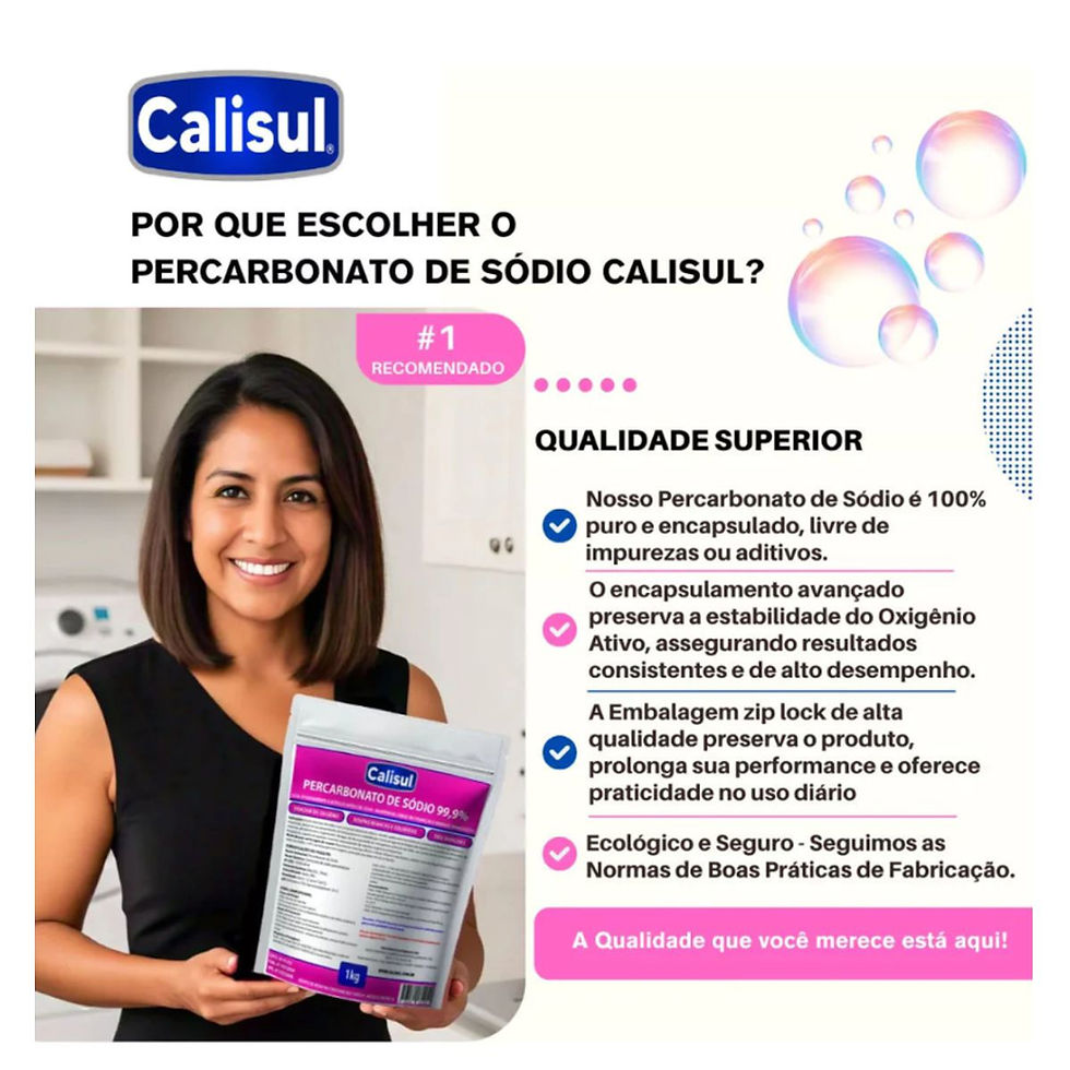 Miniatura: PERCARBONATO DE SÓDIO 1KG - CALISUL