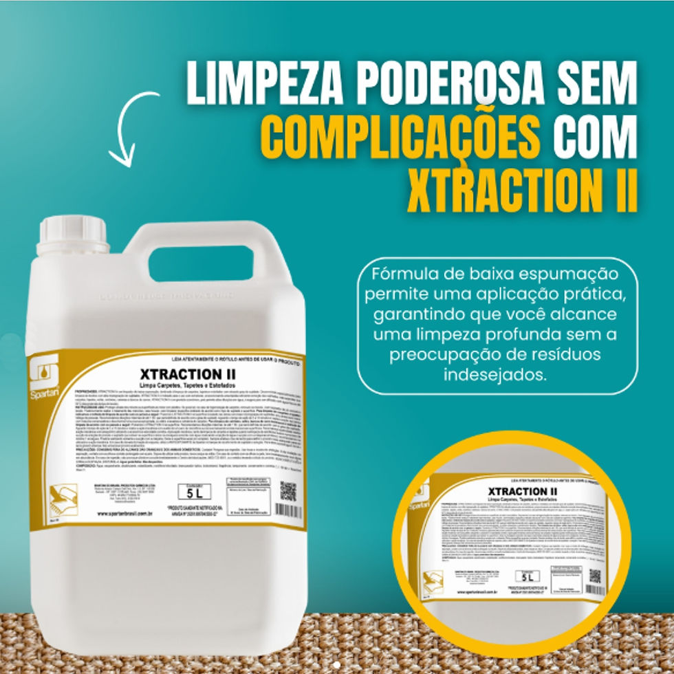 Miniatura: Xtraction II - Limpador de Carpete e Estofados 5L - Spartan