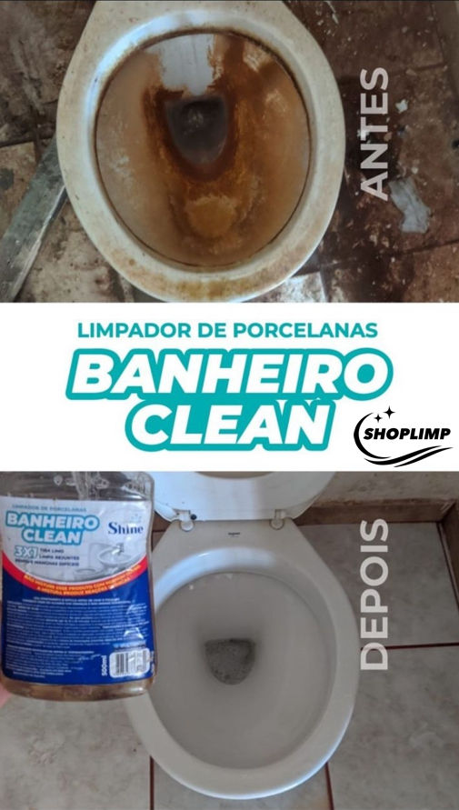 Miniatura: Banheiro Clean Limpador de Porcelanas 500ml - Multishine