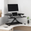 Thumbnail: Corner AlcoveRiser Standing Desk Converters - 35" by FlexiSpot