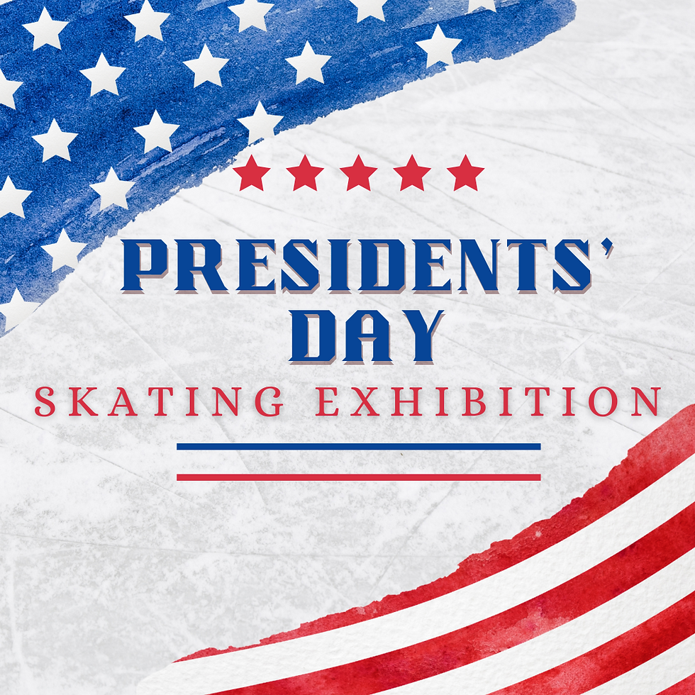 Presidents Day Skating Exhibition