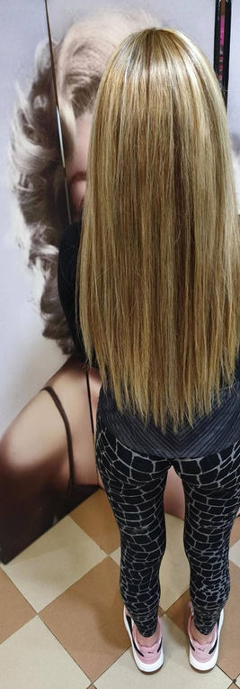 capelli radi prima e dopo extension effetto riempitivo naturale