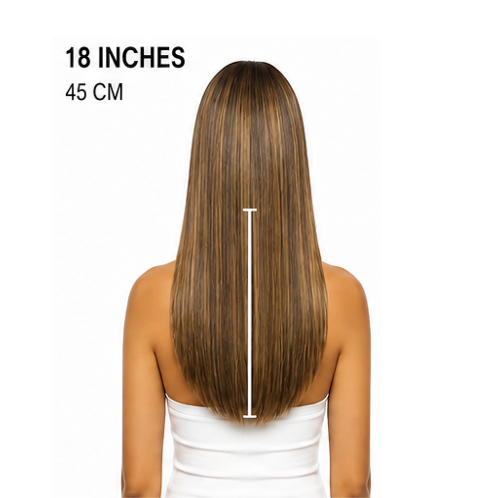 Miniatura: C&J Mabel Extension Capelli Naturali 100% – Lisci, Mossi, Tutti i Colori e Lunghezze