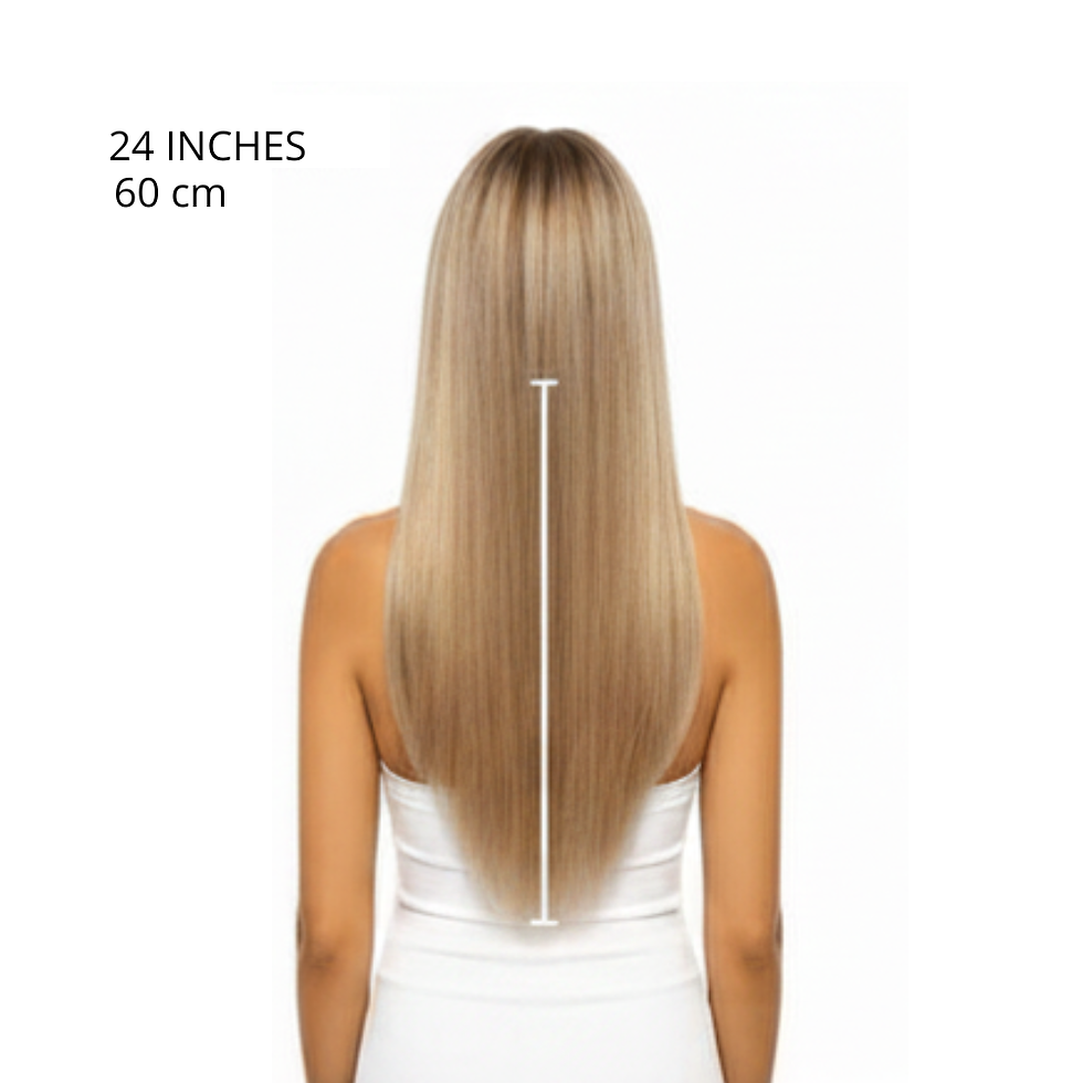 Miniatura: C&J Mabel - Extension Capelli Naturali 100% Bio-Adesiva  Liscio Colore 27 biondo