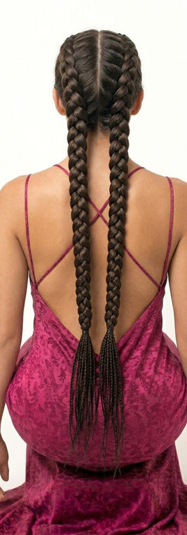 treccine africane capelli extension effetto naturale e voluminoso