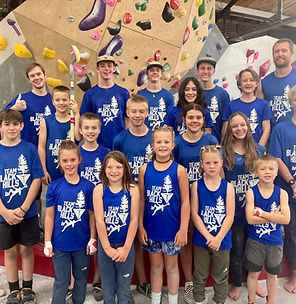 Kids and youth climbing 