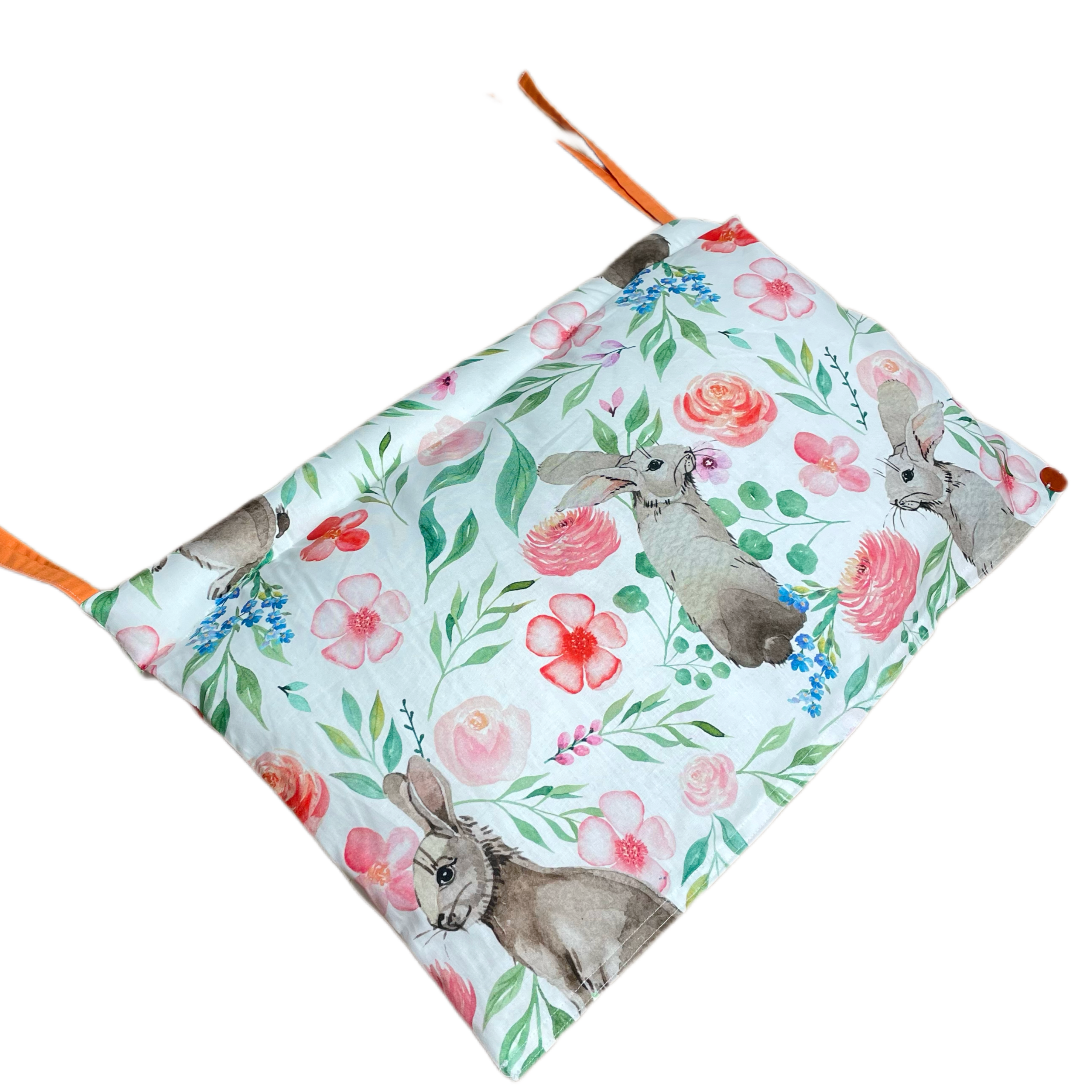 Kaninchen Bettauflage/Matratze für IKEA Duktig Puppenbett Hasen-Motiv