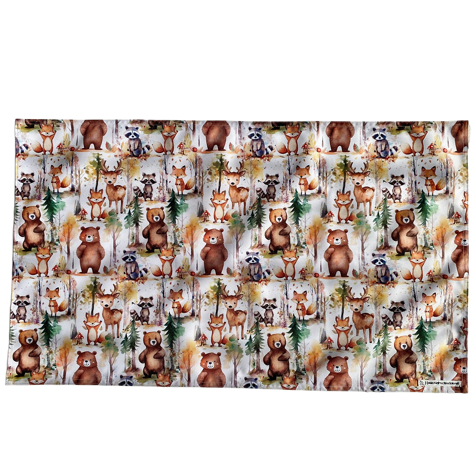 Große Napfunterlage für Hunde, Katzen & Kaninchen - pflegeleicht